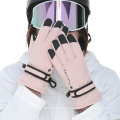 Women Ski Gloves Waterproof Touch Screen Non-Slip Thick Ski Gloves